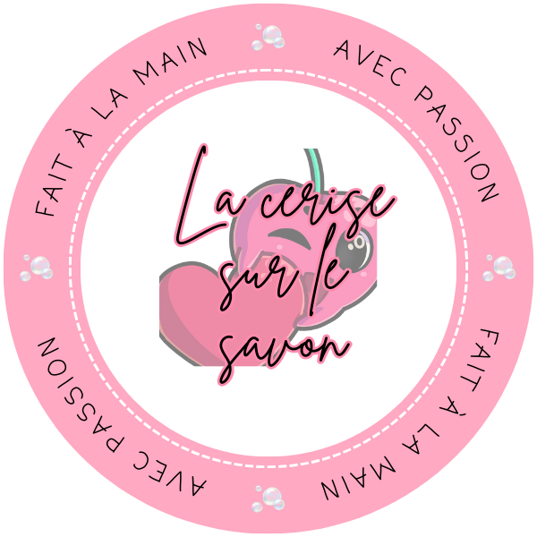 La cerise sur le savon